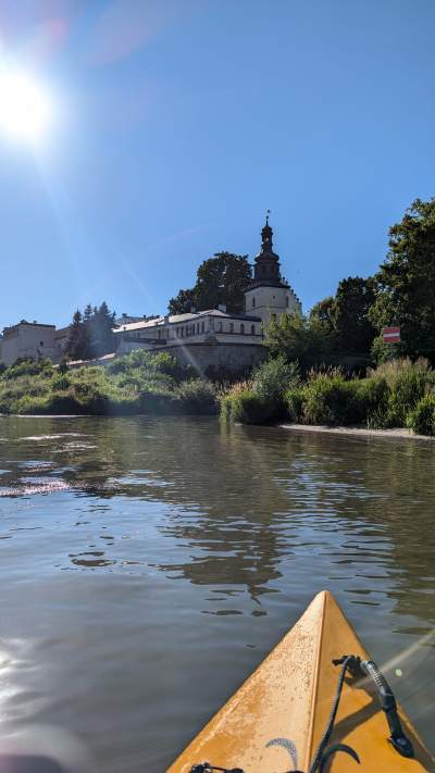 Kraków z rewelacyjnej perspektywy! Kajakiem po Wiśle od zapory do zapory - zdjęcie 24