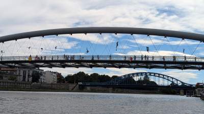 Kraków z rewelacyjnej perspektywy! Kajakiem po Wiśle od zapory do zapory - zdjęcie 14