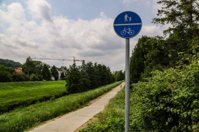 Aktywiści protestowali przeciwko budowie, powstała piękna trasa rowerowa w Krakowie - zdjęcie 4