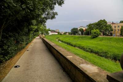 Aktywiści protestowali przeciwko budowie, powstała piękna trasa rowerowa w Krakowie - zdjęcie 39