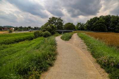 Aktywiści protestowali przeciwko budowie, powstała piękna trasa rowerowa w Krakowie - zdjęcie 21