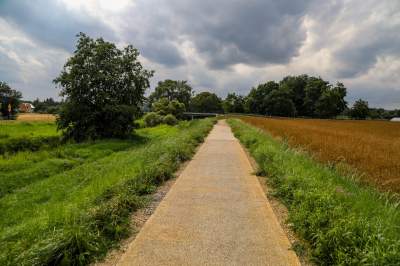 Aktywiści protestowali przeciwko budowie, powstała piękna trasa rowerowa w Krakowie - zdjęcie 19