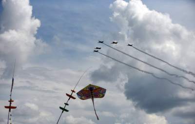 Sporo się działo w powietrzu nad Krakowem... - zdjęcie 41