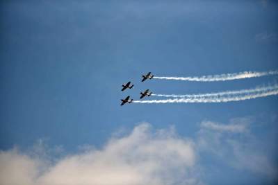 Sporo się działo w powietrzu nad Krakowem... - zdjęcie 1