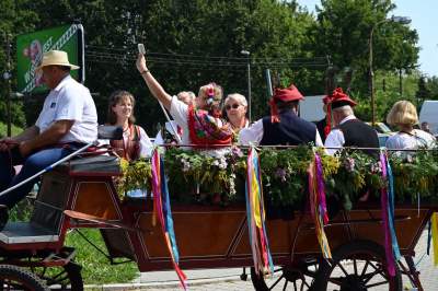 Krakowskie, sierpniowe klimaty. Barwny korowód z Bronowic - zdjęcie 1