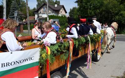 Krakowskie, sierpniowe klimaty. Barwny korowód z Bronowic - zdjęcie 5