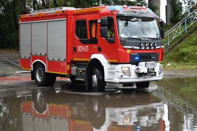 Ulewa w Krakowie: zalany wiadukt na Prądnickiej - zdjęcie 12