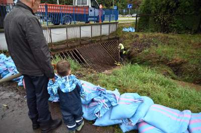 W sobotę Boris w Krakowie nie tak groźny, drobne podtopienia - zdjęcie 10
