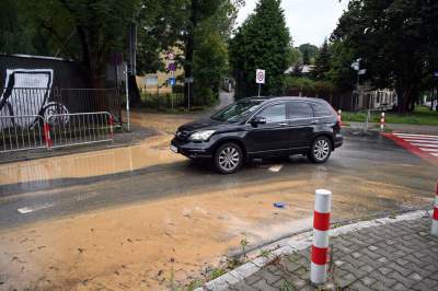 W sobotę Boris w Krakowie nie tak groźny, drobne podtopienia - zdjęcie 4