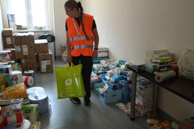 Co przekazują Krakowianie dla powodzian? Magazyn się zapełnia - zdjęcie 16