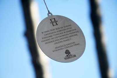 „Drzewa pamięci”: pierwsza w Krakowie ekologiczna kwatera cmentarna - zdjęcie 2