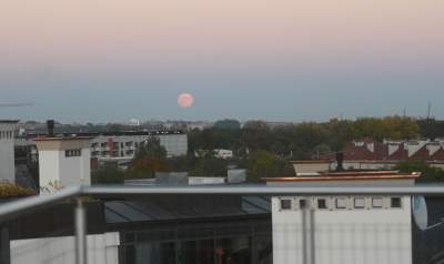 Krwawy Księżyc nad Krakowem. Wydawał się większy i jaśniejszy niż zazwyczaj - zdjęcie 3