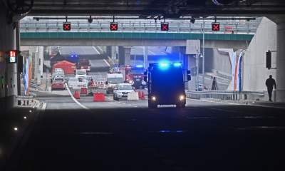 Akcja w tunelu w Dziekanowicach na budowie Północnej Obwodnicy Krakowa - zdjęcie 4