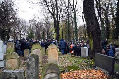 Kraków pożegnał wieloletniego przewodniczącego Gminy Wyznaniowej Żydowskiej - zdjęcie 14