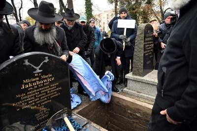 Kraków pożegnał wieloletniego przewodniczącego Gminy Wyznaniowej Żydowskiej - zdjęcie 12