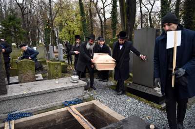 Kraków pożegnał wieloletniego przewodniczącego Gminy Wyznaniowej Żydowskiej - zdjęcie 8