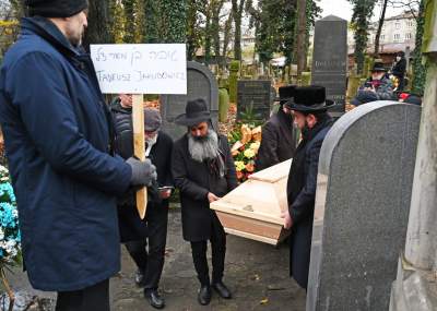 Kraków pożegnał wieloletniego przewodniczącego Gminy Wyznaniowej Żydowskiej - zdjęcie 7