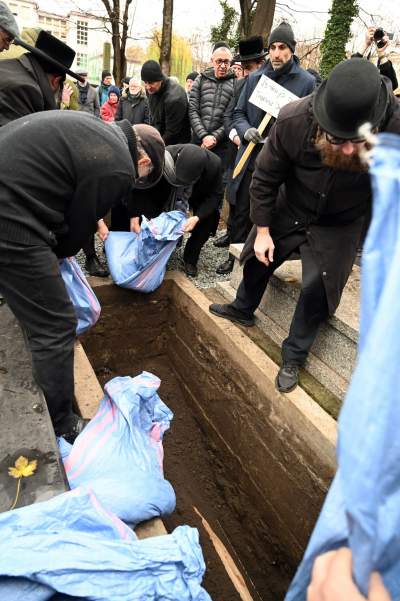 Kraków pożegnał wieloletniego przewodniczącego Gminy Wyznaniowej Żydowskiej - zdjęcie 13