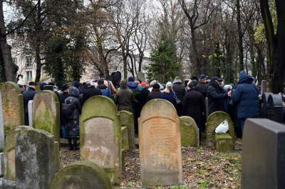 Kraków pożegnał wieloletniego przewodniczącego Gminy Wyznaniowej Żydowskiej - zdjęcie 16