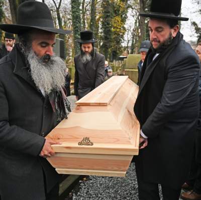 Kraków pożegnał wieloletniego przewodniczącego Gminy Wyznaniowej Żydowskiej - zdjęcie 9