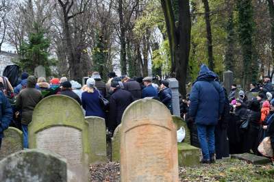 Kraków pożegnał wieloletniego przewodniczącego Gminy Wyznaniowej Żydowskiej - zdjęcie 15