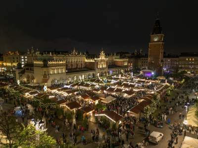 Kraków już w Bożonarodzeniowym klimacie. Jest pięknie! - zdjęcie 5