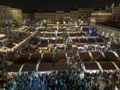 Kraków już w Bożonarodzeniowym klimacie. Jest pięknie! - zdjęcie 11