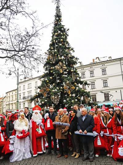 Szturm Mikołajów, wyjątkowy świąteczny tramwaj MPK w Krakowie - zdjęcie 5