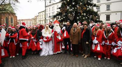 Szturm Mikołajów, wyjątkowy świąteczny tramwaj MPK w Krakowie - zdjęcie 1