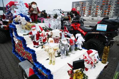 Motomikołaje dały pozytywnego czadu, wielka parada w Krakowie - zdjęcie 31