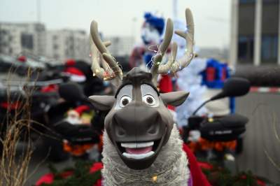 Motomikołaje dały pozytywnego czadu, wielka parada w Krakowie - zdjęcie 30