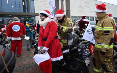 Motomikołaje dały pozytywnego czadu, wielka parada w Krakowie - zdjęcie 26