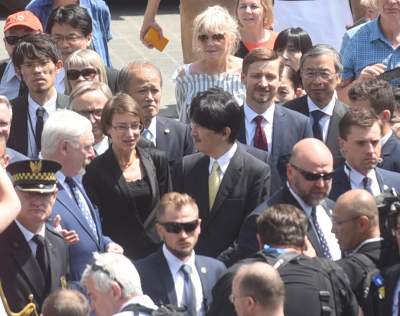 Japońska para książęca ugoszczona sernikiem krakowskim - zdjęcie 13