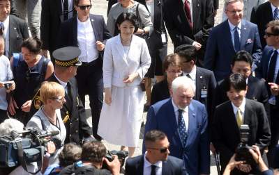 Japońska para książęca ugoszczona sernikiem krakowskim - zdjęcie 15