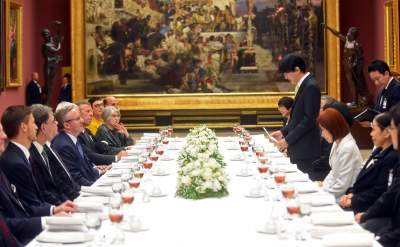 Japońska para książęca ugoszczona sernikiem krakowskim - zdjęcie 34