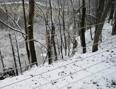 Zimowy spacer w Kamieniołomie Libana, dzięki temu ma być bezpieczniej - zdjęcie 7