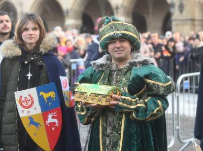 Tłumy w krakowskim Orszaku Trzech Króli, nowa tradycja się przyjęła - zdjęcie 9