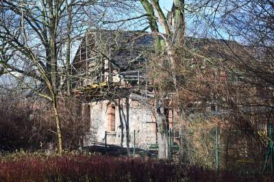 Modrzejówka nie popadnie w ruinę, Arcybractwo zaczęło remont zabytku - zdjęcie 3