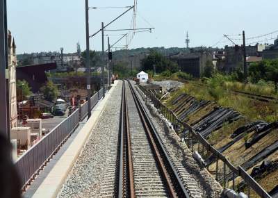 Próbny przejazd kolejową estakadą. Strach się bać? - zdjęcie 5