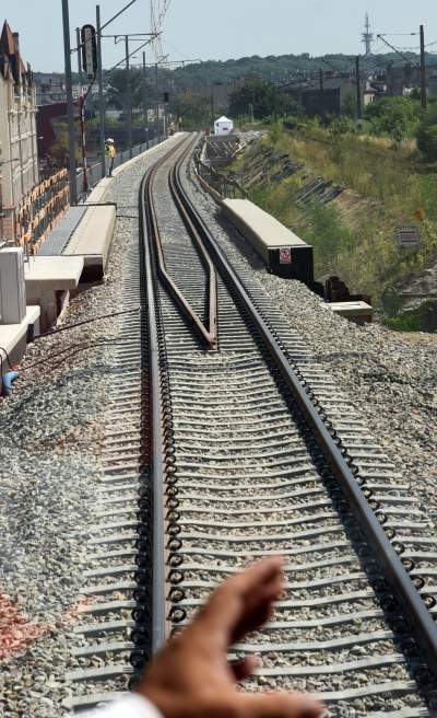 Próbny przejazd kolejową estakadą. Strach się bać? - zdjęcie 2