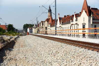 Próbny przejazd kolejową estakadą. Strach się bać? - zdjęcie 11