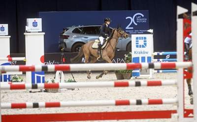Taka sytuacja podczas zawodów w Tauron Arenie, święto jeździectwa w Krakowie - zdjęcie 17