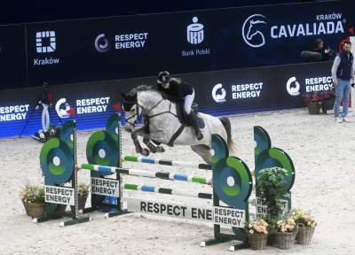 Taka sytuacja podczas zawodów w Tauron Arenie, święto jeździectwa w Krakowie - zdjęcie 10