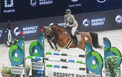 Taka sytuacja podczas zawodów w Tauron Arenie, święto jeździectwa w Krakowie - zdjęcie 1