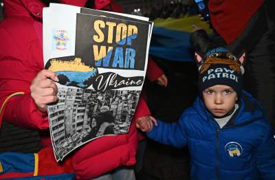 Jeśli Ukraina upadnie, Europa nie przetrwa. Manifestacja w Krakowie - zdjęcie 10