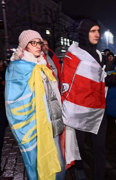 Jeśli Ukraina upadnie, Europa nie przetrwa. Manifestacja w Krakowie - zdjęcie 3