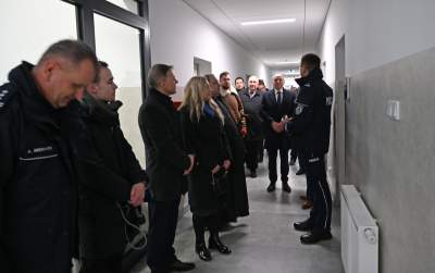 Tu zatrzymani będą trafiać "na dołek". Nowy komisariat Policji w Krakowie - zdjęcie 6