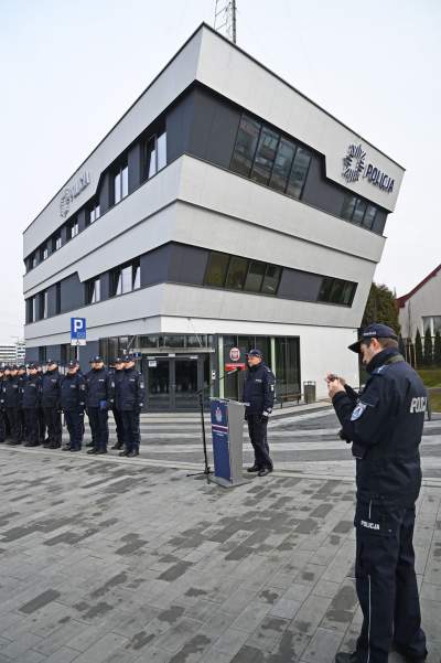 Tu zatrzymani będą trafiać "na dołek". Nowy komisariat Policji w Krakowie - zdjęcie 14