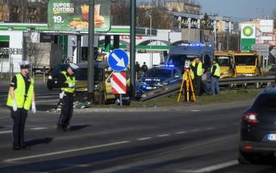 To był wielki karambol na Opolskiej, kierowca tira zasłabł... - zdjęcie 2