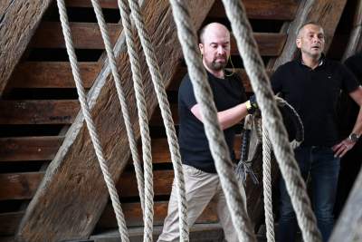 Dzwon Zygmunta zagrzmiał w południe dla papieża Franciszka - zdjęcie 25